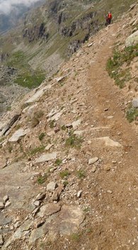 Col della Terra (2911 m) <--> Chiapili di Sopra (~1800 m)